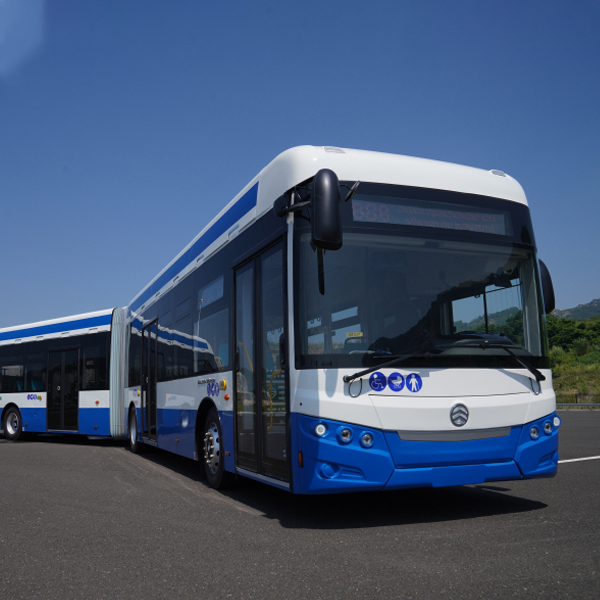 18-метровый электрический автобус Golden Dragon экспортирован в Болгарию
