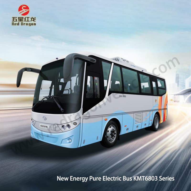 Поставщик New Energy Pure Electric Bus 8 метров 34-местный автобус Цена