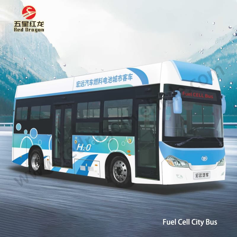 Городской автобус на водородных топливных элементах 28-местный автобус на продажу